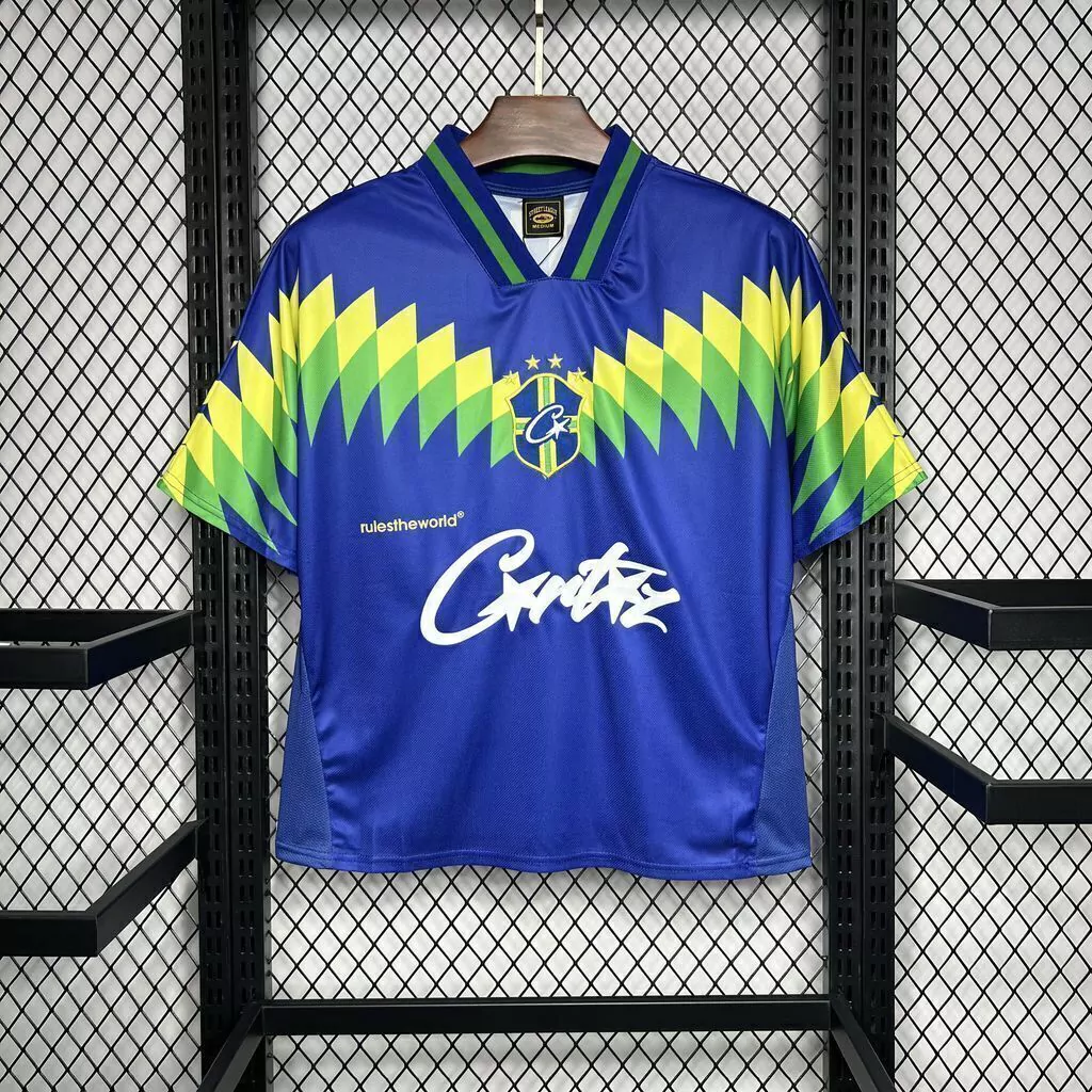 Camisa Brasil Corteiz Away masculina